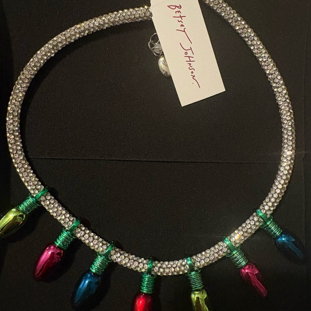 Betsey Johnson Festive Multicolor Necklace - Picture 3 of 3